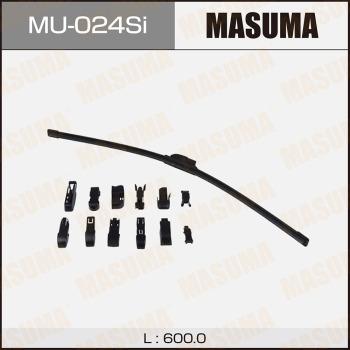 MASUMA MU-024Si - Щетка стеклоочистителя силиконовая 24 крюк 600 мм ALFA ROMEO autocars.com.ua