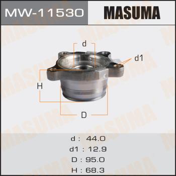 MASUMA MW-11530 - Ступица колеса MW11530 MASUMA autocars.com.ua