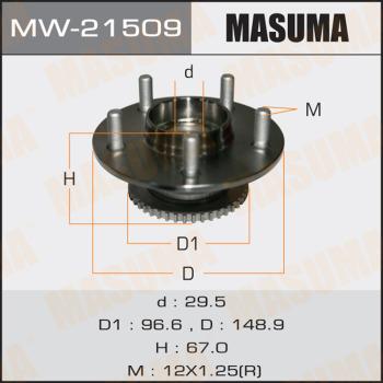 MASUMA MW-21509 - Маточина колеса autocars.com.ua