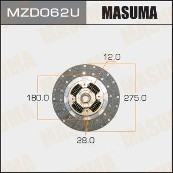 MASUMA MZD062U - Диск зчеплення autocars.com.ua