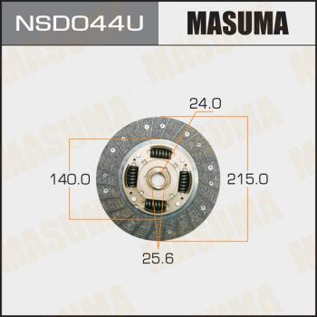 MASUMA NSD044U - Диск зчеплення autocars.com.ua