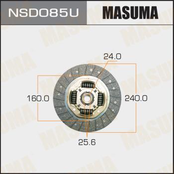 MASUMA NSD085U - Диск зчеплення autocars.com.ua