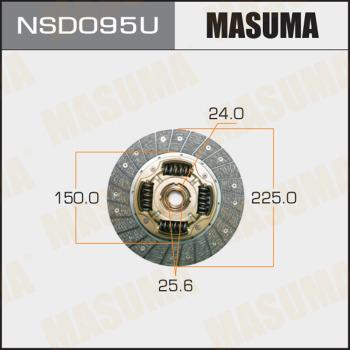 MASUMA NSD095U - Диск сцепления, фрикцион avtokuzovplus.com.ua