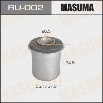 MASUMA RU-002 - Сайлентблок, важеля підвіски колеса autocars.com.ua