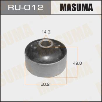 MASUMA RU-012 - Сайлентблок, рычаг подвески колеса avtokuzovplus.com.ua