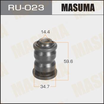 MASUMA RU-023 - Сайлентблок, важеля підвіски колеса autocars.com.ua