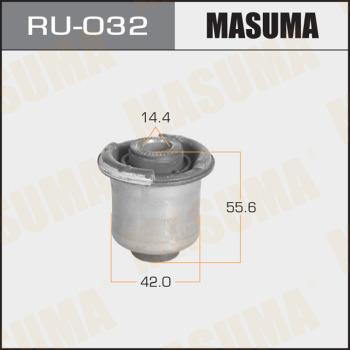MASUMA RU-032 - Сайлентблок, рычаг подвески колеса avtokuzovplus.com.ua