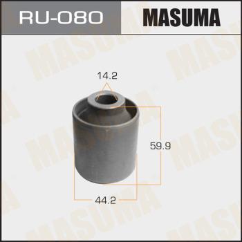 MASUMA RU-080 - Сайлентблок, важеля підвіски колеса autocars.com.ua