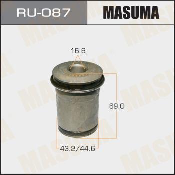 MASUMA RU-087 - Сайлентблок, важеля підвіски колеса autocars.com.ua