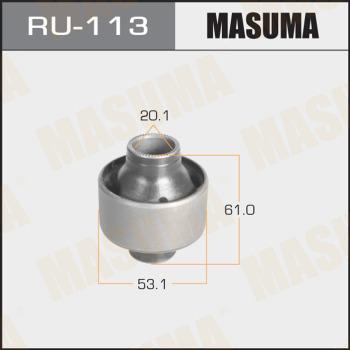 MASUMA RU-113 - Сайлентблок, рычаг подвески колеса avtokuzovplus.com.ua