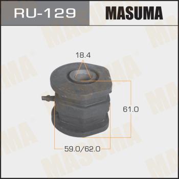 MASUMA RU-129 - Сайлентблок, рычаг подвески колеса avtokuzovplus.com.ua