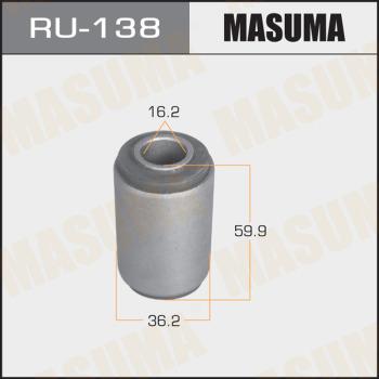 MASUMA RU-138 - Сайлентблок, важеля підвіски колеса autocars.com.ua