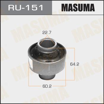 MASUMA RU151 - Сайлентблок, рычаг подвески колеса avtokuzovplus.com.ua