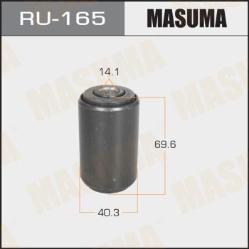 MASUMA RU-165 - Сайлентблок, важеля підвіски колеса autocars.com.ua
