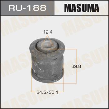 MASUMA RU-188 - Втулка, рычаг колесной подвески avtokuzovplus.com.ua