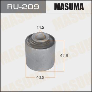 MASUMA RU-209 - Сайлентблок, важеля підвіски колеса autocars.com.ua