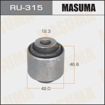 MASUMA RU-315 - Сайлентблок, рычаг подвески колеса avtokuzovplus.com.ua