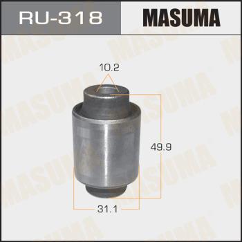 MASUMA RU-318 - Сайлентблок, важеля підвіски колеса autocars.com.ua