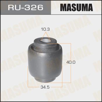 MASUMA RU326 - Сайлентблок, рычаг подвески колеса avtokuzovplus.com.ua