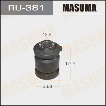 MASUMA RU-381 - Втулка, важіль колісної підвіски autocars.com.ua