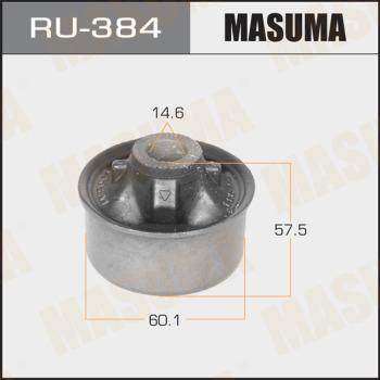 MASUMA RU-384 - Сайлентблок, важеля підвіски колеса autocars.com.ua