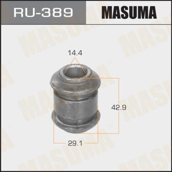 MASUMA RU389 - Сайлентблок, важеля підвіски колеса autocars.com.ua