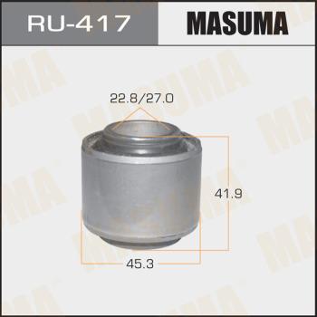 MASUMA RU-417 - Сайлентблок, рычаг подвески колеса avtokuzovplus.com.ua