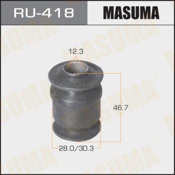 MASUMA RU-418 - Втулка, важіль колісної підвіски autocars.com.ua