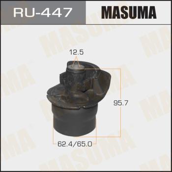 MASUMA RU-447 - Сайлентблок, важеля підвіски колеса autocars.com.ua