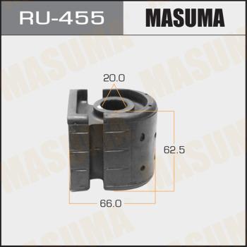MASUMA RU-455 - Сайлентблок, рычаг подвески колеса avtokuzovplus.com.ua