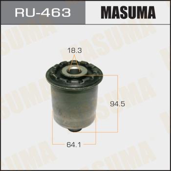 MASUMA RU-463 - Сайлентблок, рычаг подвески колеса avtokuzovplus.com.ua