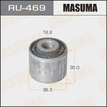 MASUMA RU-469 - Сайлентблок, рычаг подвески колеса avtokuzovplus.com.ua
