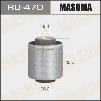 MASUMA RU-470 - Сайлентблок заднего поперечного рычага Ford Focus 04-- Mazda 3 03-. 5 05-15 RU470 MASUMA autocars.com.ua