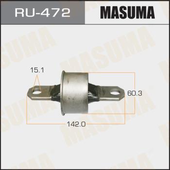 MASUMA RU-472 - Сайлентблок, рычаг подвески колеса avtokuzovplus.com.ua