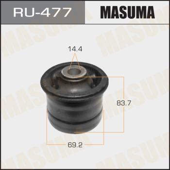MASUMA RU-477 - Втулка, важіль колісної підвіски autocars.com.ua
