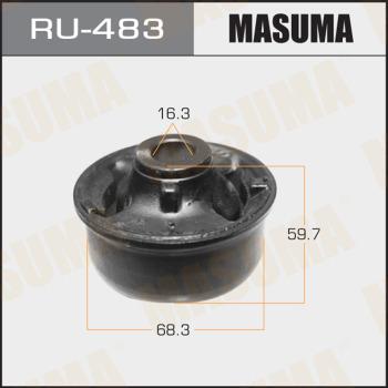MASUMA RU-483 - Сайлентблок, важеля підвіски колеса autocars.com.ua