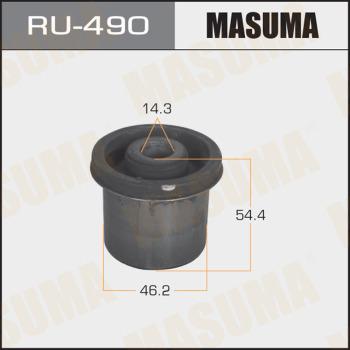MASUMA RU-490 - Сайлентблок, рычаг подвески колеса avtokuzovplus.com.ua