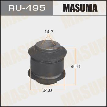 MASUMA RU-495 - Втулка, рычаг колесной подвески avtokuzovplus.com.ua