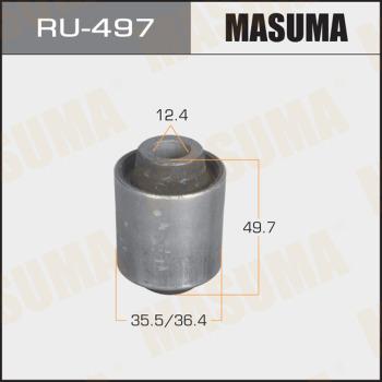 MASUMA RU-497 - Сайлентблок, важеля підвіски колеса autocars.com.ua