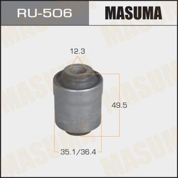 MASUMA RU-506 - Сайлентблок, важеля підвіски колеса autocars.com.ua