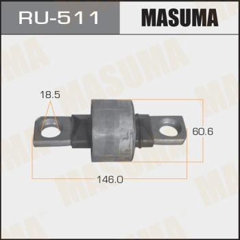 MASUMA RU-511 - Сайлентблок, рычаг подвески колеса avtokuzovplus.com.ua