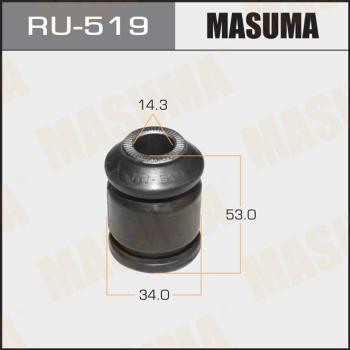 MASUMA RU-519 - Втулка, важіль колісної підвіски autocars.com.ua