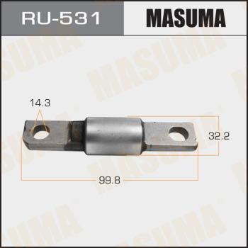 MASUMA RU-531 - Сайлентблок, рычаг подвески колеса avtokuzovplus.com.ua