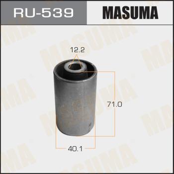 MASUMA RU-539 - Сайлентблок, рычаг подвески колеса avtokuzovplus.com.ua
