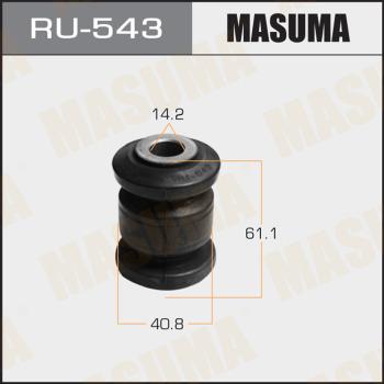 MASUMA RU-543 - Втулка, важіль колісної підвіски autocars.com.ua
