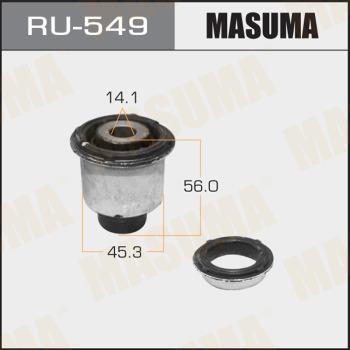MASUMA RU-549 - Сайлентблок, рычаг подвески колеса avtokuzovplus.com.ua