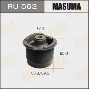MASUMA RU-562 - Сайлентблок, рычаг подвески колеса avtokuzovplus.com.ua