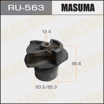 MASUMA RU-563 - Сайлентблок задней балки Toyota Corolla 01-07. Prius 03-11 RU563 MASUMA autocars.com.ua
