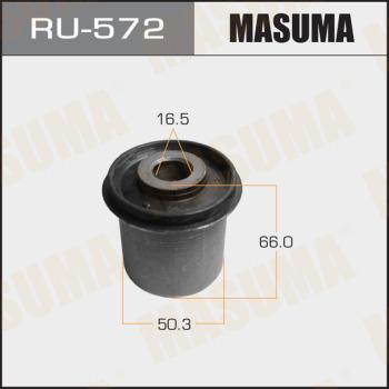 MASUMA RU-572 - Сайлентблок, важеля підвіски колеса autocars.com.ua