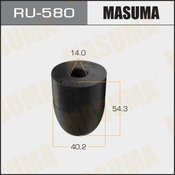 MASUMA RU-580 - Сайлентблок, важеля підвіски колеса autocars.com.ua